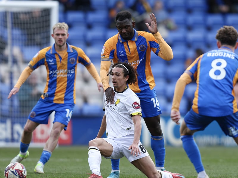 Former Chelsea youngster got eight goals for Burton Albion in League One from midfield.