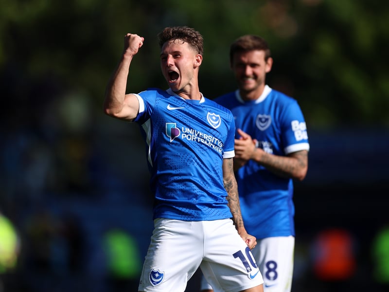 Gave Pompey fans their a glimmer of optimism amid their timid performance with clinical trademark Segecic finish.