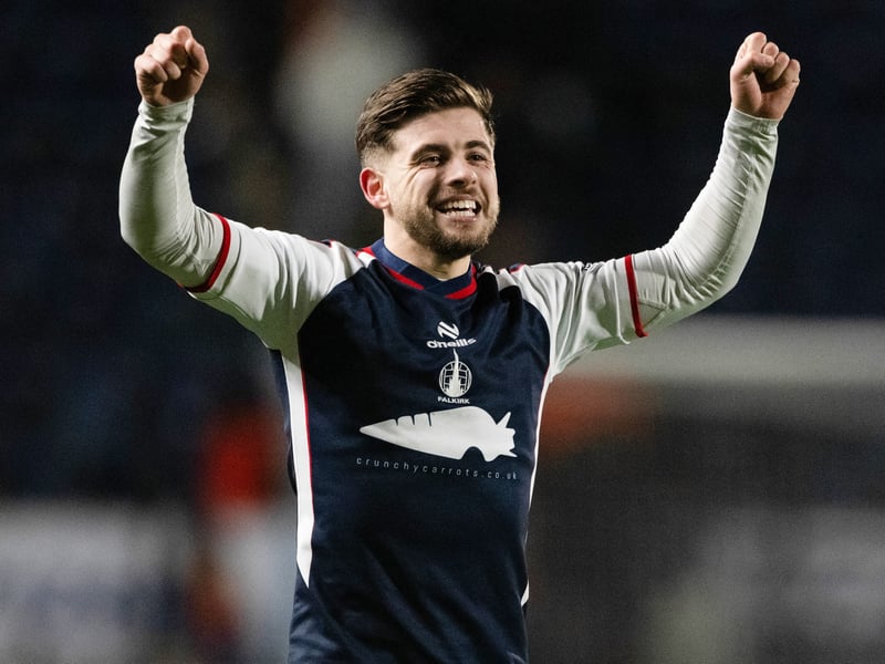 Falkirk full-back has come through the divisions at Bairns and adapted brilliantly at this level. Left-back been a problem position at times for Hibs this term and Hearts have also had square pegs in that area due to injuries.