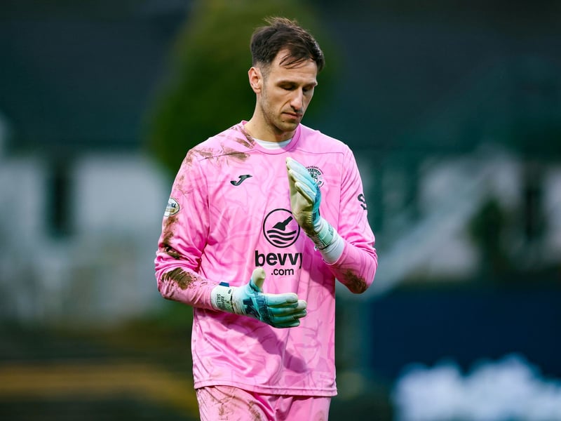 Austrian had a brilliant first season at Hibs and gloves appear his for however long he wants them. 