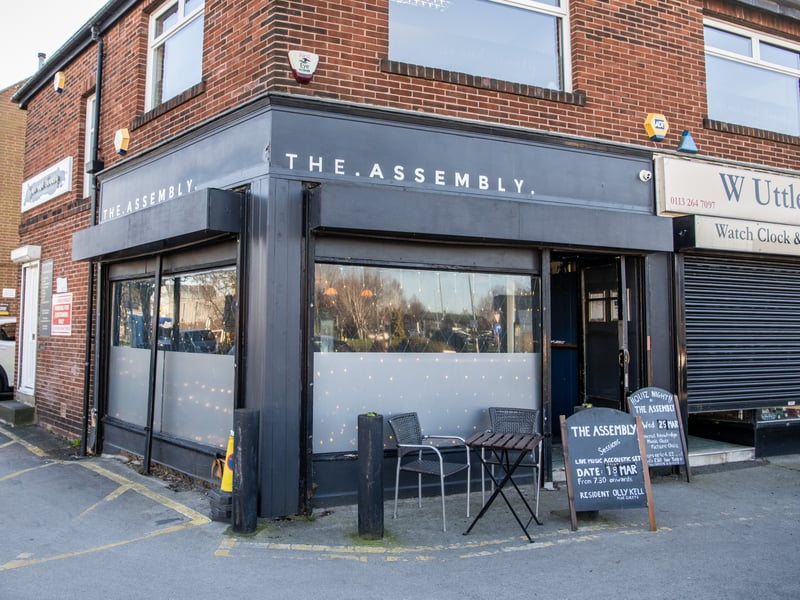 For the East Leeds contingent, Rodney Thewlis says The Assembly is the place to be. It’s an independent favourite that has helped turn Crossgates into a proper evening destination. ☀️ 1, Terminus Parade, Station Rd, Cross Gates, Leeds LS15 7JZ