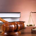 Gavel and hammer stock
