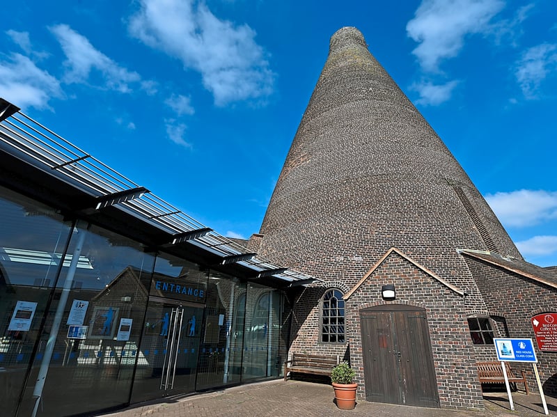The Red House Glass Cone located between Wordsley and Stourbridge, it was built between 1788 and 1794. It represents the region's glass making heritage and it is one of only four complete glass cones remaining in the UK. 