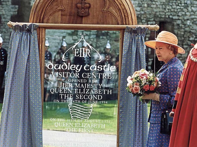 The opening of Dudley Castle Visitor Centre in 1994. 