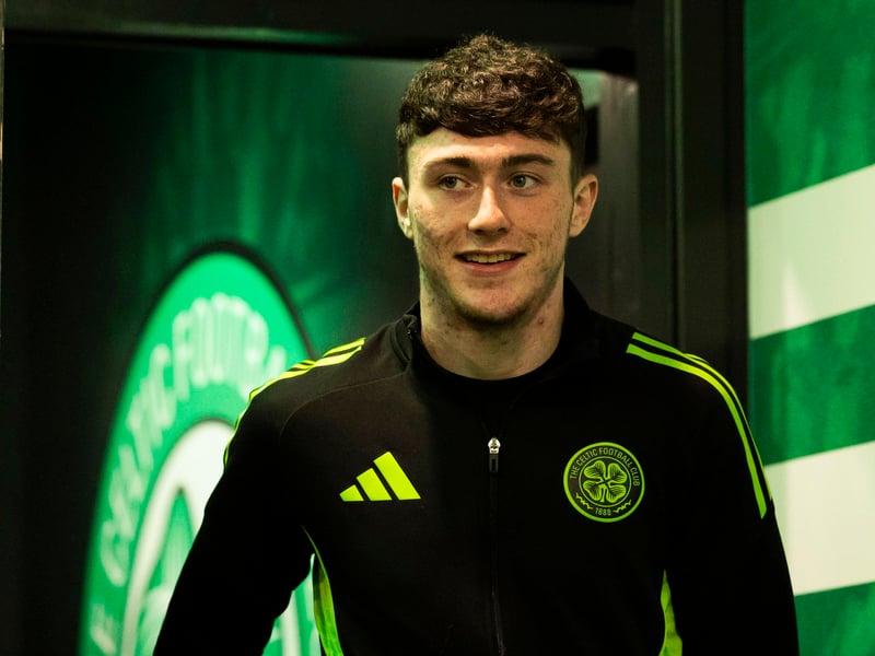 The Celtic youngster is missing with a hamstring injury, and isn't expected to return until next month.