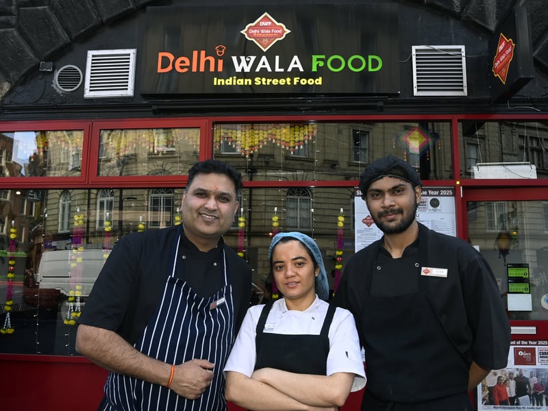Inspired by the bustling streets of Delhi, this popular city centre restaurant specialises in authentic Indian street food including chaat, wraps and curries.