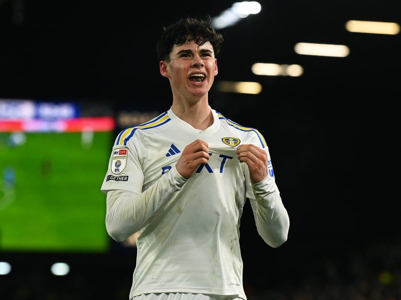 Archie is the ninth most popular baby name in Yorkshire and The Humber. Pictured here is former Leeds United midfielder Archie Gray, who's younger brother Harry plays for Sheffield Wednesday.
