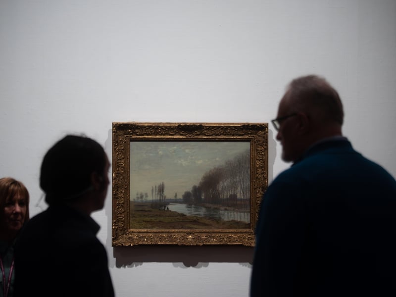 Monet masterpiece at Grundy Art Gallery, Blackpool