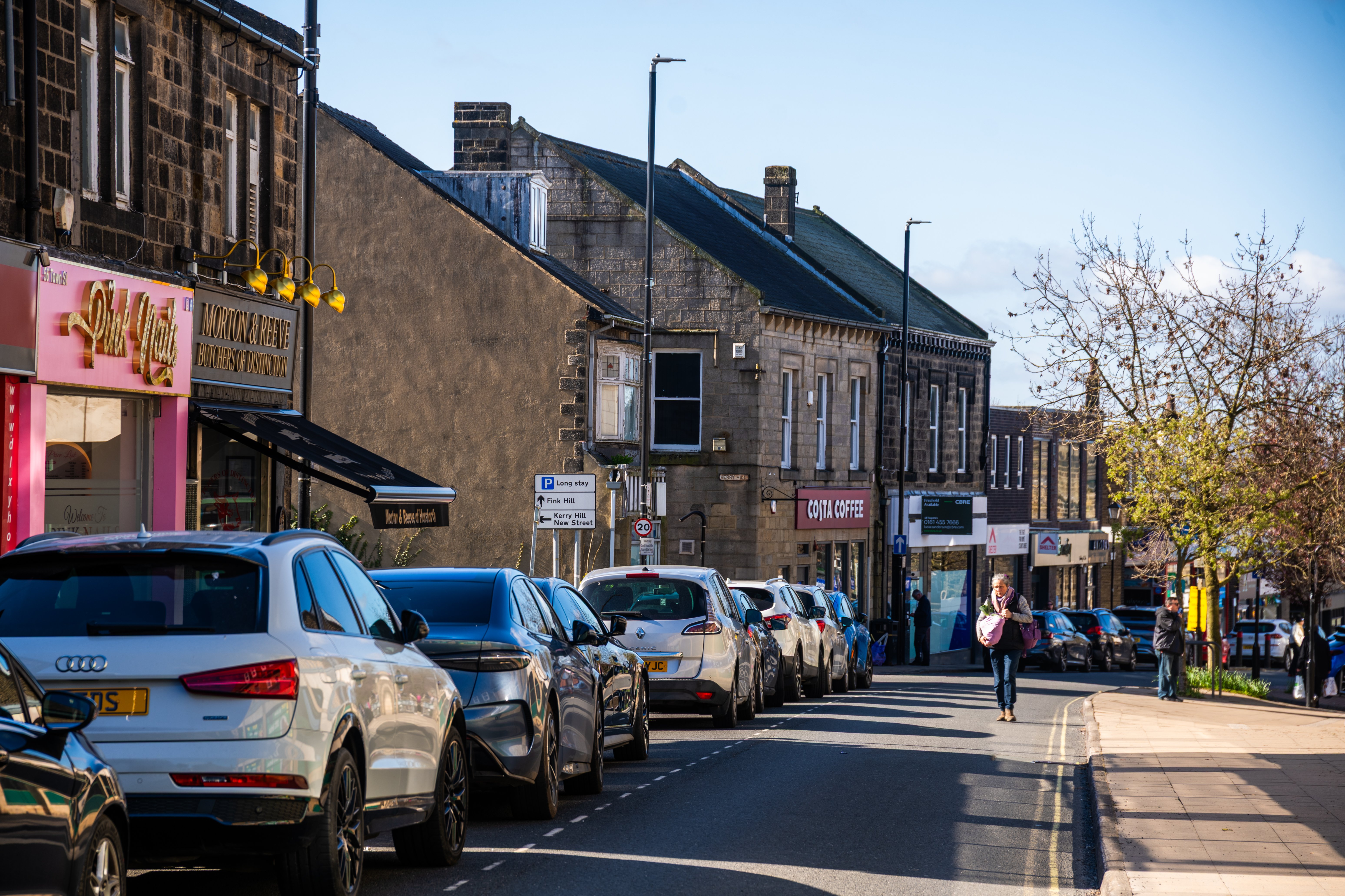 The town is a popular choice for families, professionals and people wanting a suburban feel without losing access to Leeds city centre. It hosts a number of successful independent bars and cafes.
