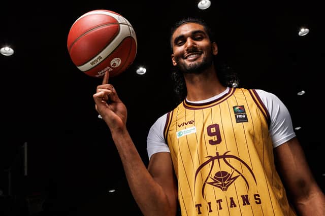Titans' US star, Umar Rachid.