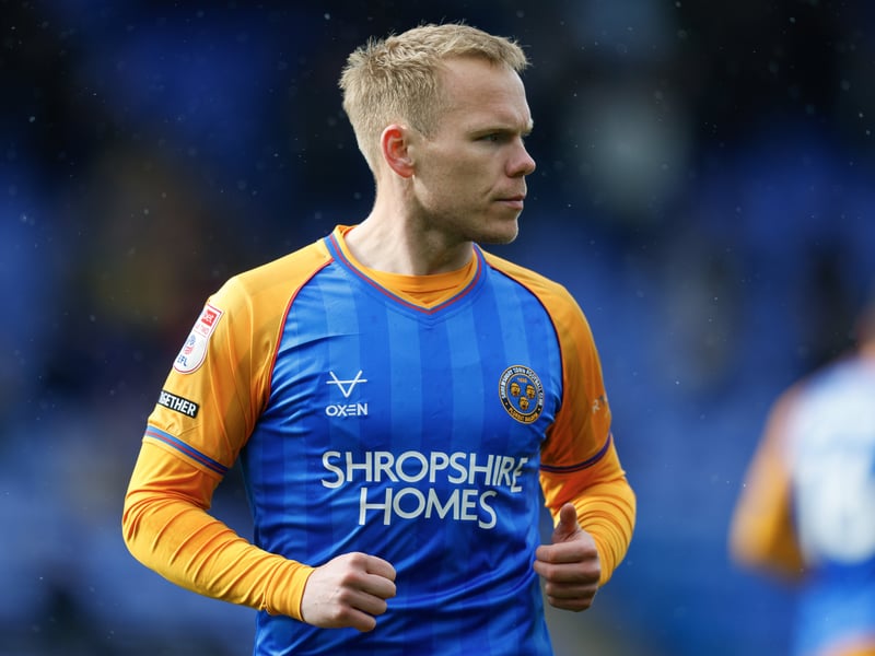 Had his injury problems. but has played 35 times for Shrewsbury this season in League Two, returning five goals.