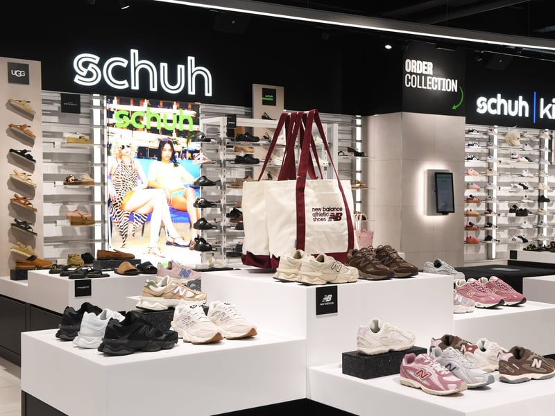 Shoe store Schuh offers students 20% off purchases when a valid ID is shown. Brands on sale include New Balance, Nike, and Crocs.
📍 Trinity Leeds, city centre/White Rose Shopping Centre, Beeston