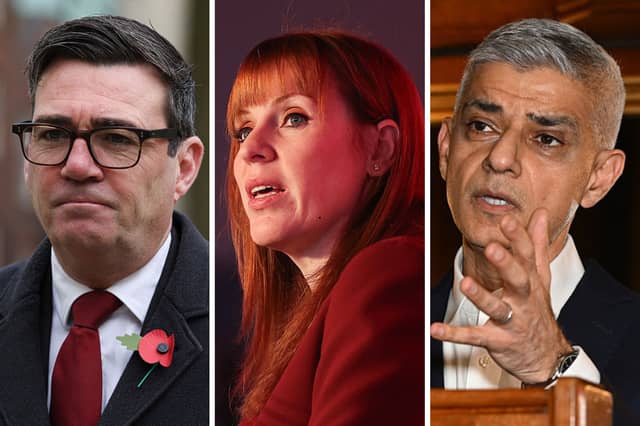 Three of the favourites to become the next Labour leader.