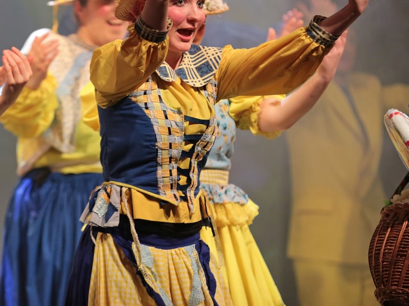 Caption: Munchkin on stage during the fantastic St Mel’s Musical Society production of The Wizard of Oz  Picture: Shelley Corcoran