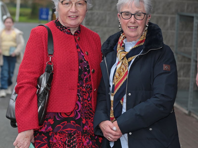 Caption: Peggy Harton and Brenda Cox
