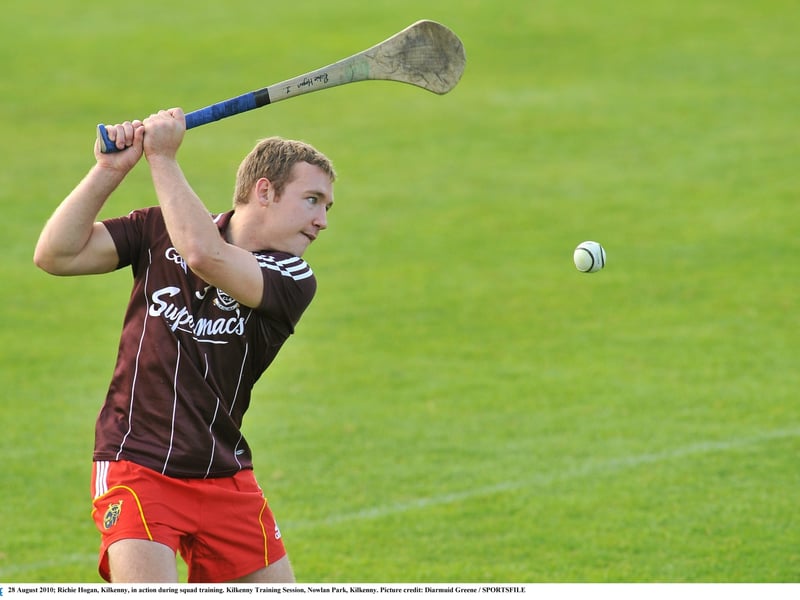 28 August 2010; Richie Hogan, Kilkenny, in action during squad training. Kilkenny Training Session, Nowlan Park, Kilkenny