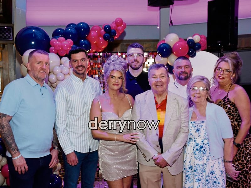 Charlie and Sinead celebrate with family