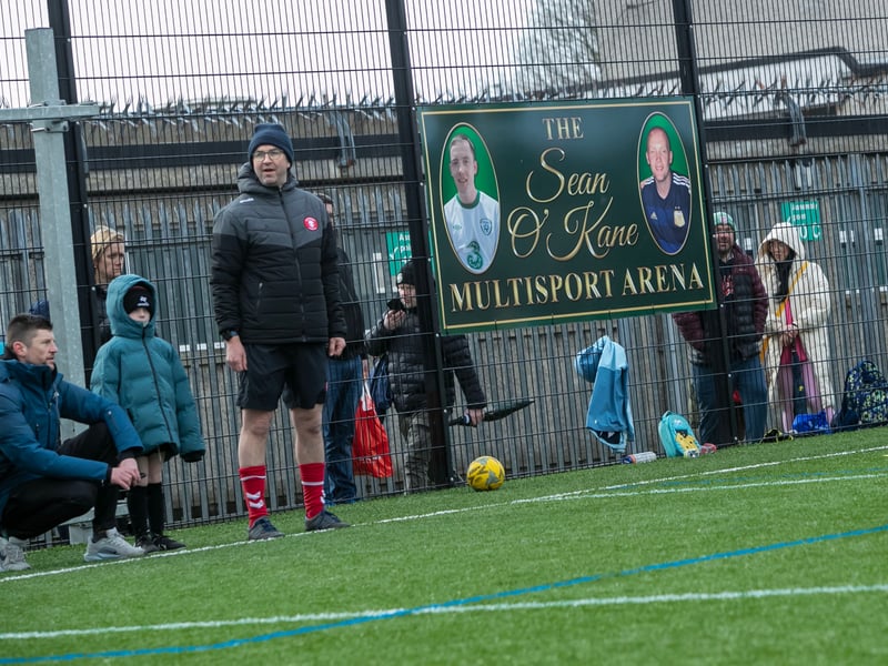Spectators watch the 2019s Sean O'Kane Memorial Cup.