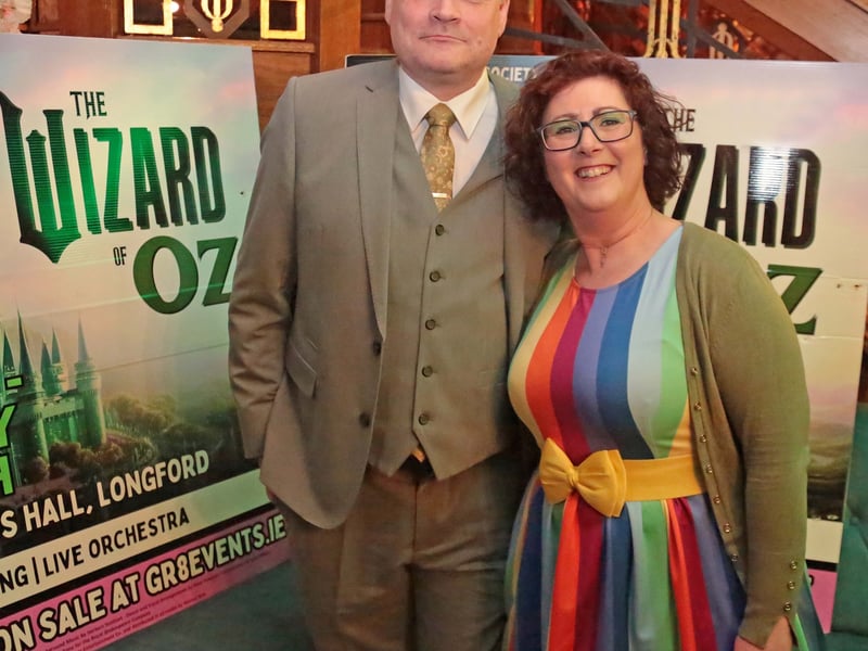 Caption: Aunt Em and Uncle Henry; Anthony Heavey and Sabina Ryan