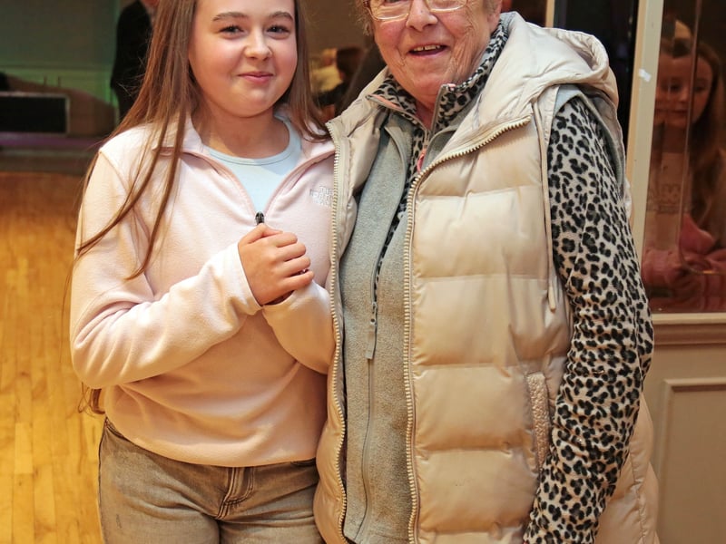 Caption: Paige and Mary Flaherty Picture: Shelley Corcoran