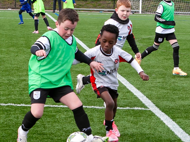 Action from the 2017s Sean O'Kane Memorial Cup on Saturday last at St. Joseph's Boys School.