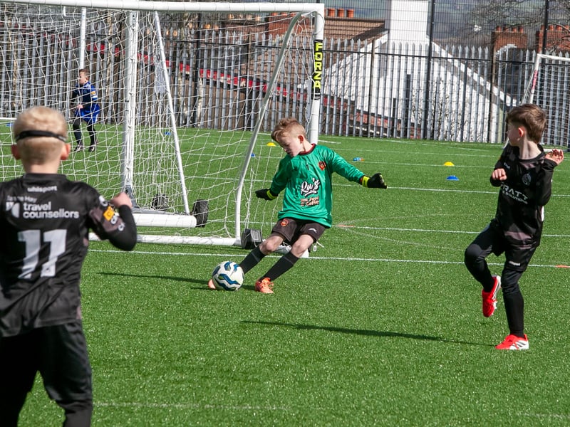 Action from the 2017s Sean O'Kane Memorial Cup.