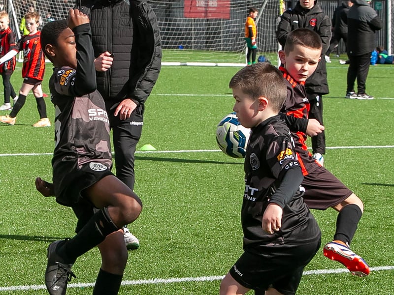 Action from the 2017s Sean O'Kane Memorial Cup.