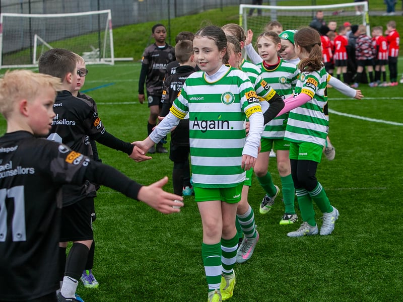 Top of the Hill Celtic Girls win penalty shoot-out.