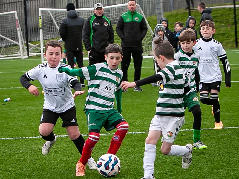 Action from the 2017s Sean O'Kane Memorial Cup.