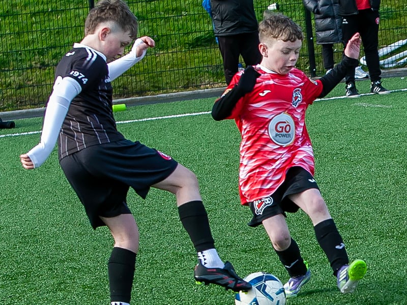 Action from the 2017s Sean O'Kane Memorial Cup on Saturday last at St. Joseph's Boys School.
