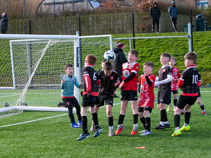 Action from the 2017s Sean O'Kane Memorial Cup on Saturday last.