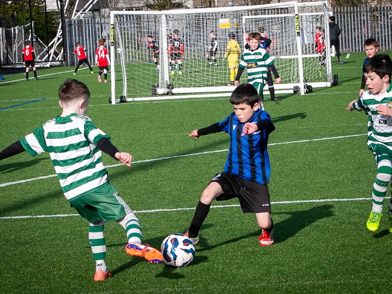 Action from the 2017s Sean O'Kane Memorial Cup on Saturday.
