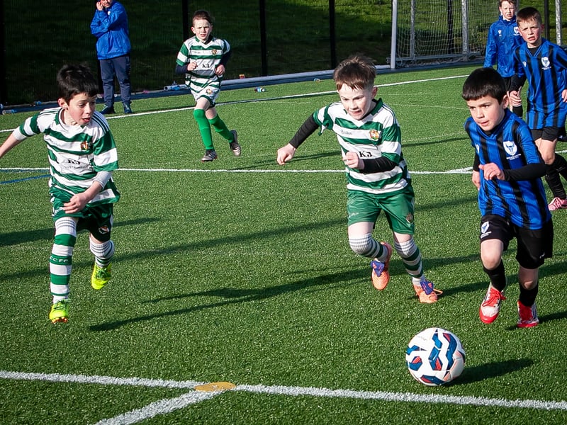 Action from the 2017s Sean O'Kane Memorial Cup.