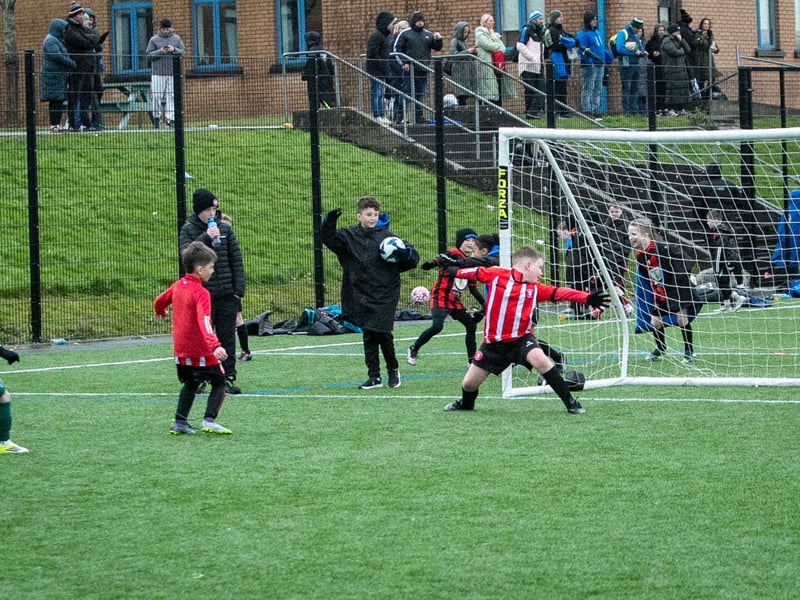 Action from the 2018s game between Foyle Harps and Tristar on Sunday morning.