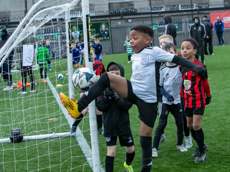 Action from the 2018s game between Letterkenny Rovers and Phoenix on Sunday morning. 