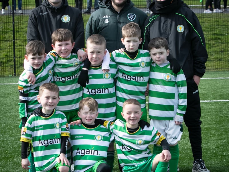 Top of the Hill Celtic 2018s who took part in the Sean O'Kane Memorial Cup.