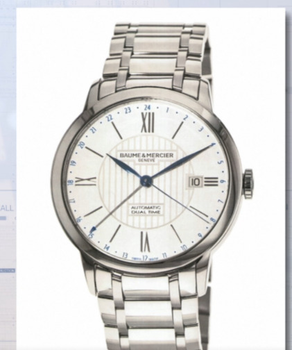 Two Baume and Mercier watches, valued at over €6,000, were stolen. 
