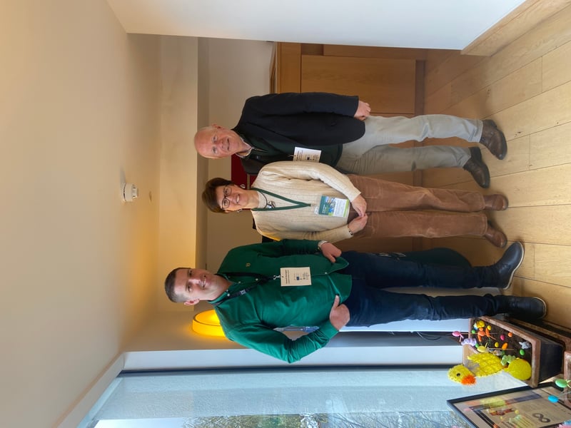 Caption: Gerard Dennigan, Longford County Council, Isabelle Bully Omictin of the ICMA and Chief Executive of Longford County Council and Chair of The County and City Management Association, Paddy Mahon during the ICMA visit to County Longford Picture: Shelley Corcoran