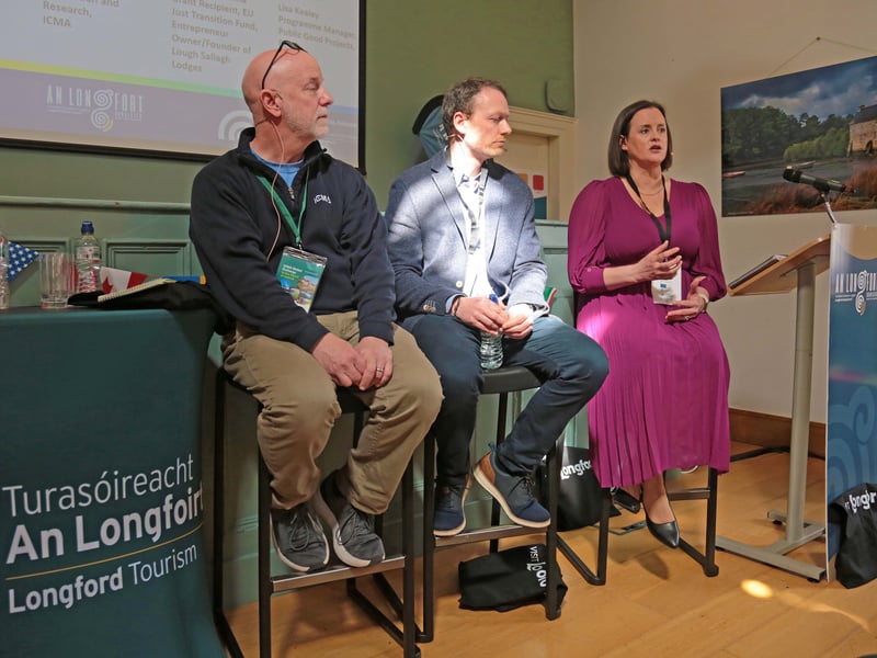 Caption: Ballymahon panel discussion