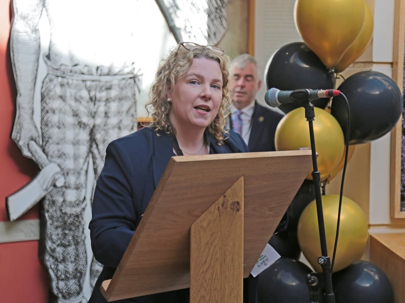 Caption: Longford Tourism Officer Denise Canavan PICTURES | Over 700 Longford pupils showcase groundbreaking STEAM projects