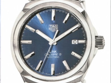 A TAG Heuer watch worth €2,800 was also taken. 