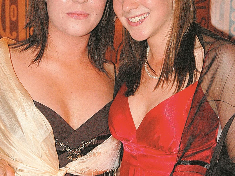 Caption: Angie Egan and Alma Mollaghan