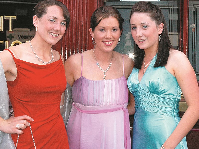 Caption: Aoife McGowan, Vanessa Quinn and Ciara Lee