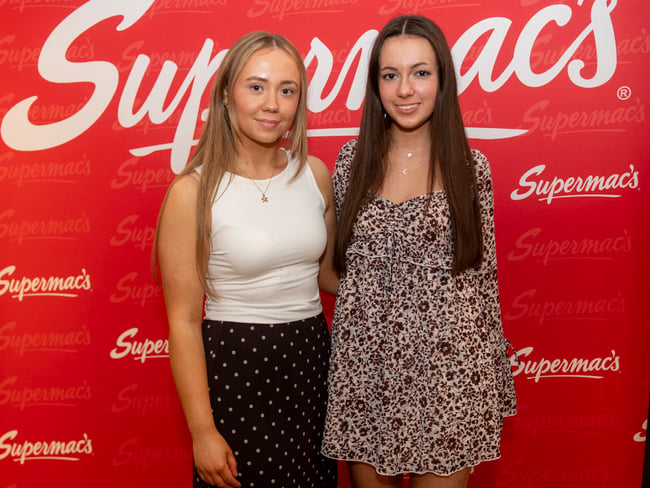 Garda Youth Award recipients Kate Lalor Fitzpatrick and Katie Dowling.