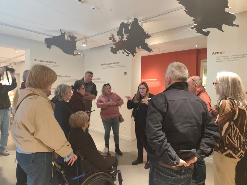 Learning about Sonneberg's history as the world's toy city