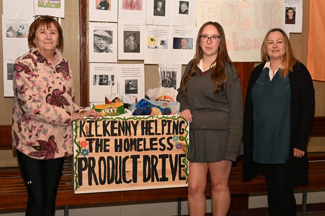 Transition Year students in two Kilkenny schools have demonstrated outstanding community spirit through innovative projects supporting local charities, in collaboration with Kilkenny Volunteer Centre. At Loreto Secondary School, a Transition Year group took part in a creative wellbeing initiative as part of their wellness programme. Two volunteers from Kilkenny Volunteer Centre, Margaret Paterson and Brenda Murtagh, visited the school to teach the students basic sewing and embroidery skills. Over the course of several weeks, the students designed and hand-embroidered beautiful toiletry bags. Read next: 'Scandal' - Huge bill to clean up dumping at rural Kilkenny cemetery The project culminated in a donation drive in support of Amber Domestic Abuse CLG. On Thursday, February 26, Aurellia Glynn from Amber Services addressed the students, speaking about the vital work of the refuge in supporting women and children experiencing domestic abuse. At Kilkenny College, Transition Year student Lilly Boland organised a product drive in aid of Kilkenny Helping the Homeless. She worked closely with Ms Jen Phelan, who teaches the school’s Volunteering in Action course, to co-ordinate the drive and addressed the school community over the intercom and at assemblies, with a call to action for food and essential item donations. “I was in awe of Lilly’s contributions and her dedication to supporting those in need,” said Mary Pierce, Kilkenny Helping the Homeless. TY Co-ordinator at Kilkenny College, Jeremy Clarke, praised Lilly’s efforts: “We are massively proud of the social awareness shown by Lilly in planning this product drive.” Both initiatives highlight the powerful role young people play in strengthening their communities and reflect the positive impact of partnerships between schools, local charities and Kilkenny Volunteer Centre. They also demonstrate how structured support and encouragement can empower students to turn ideas into meaningful action. READ MORE - WHAT'S ON IN KILKENNY THIS ST