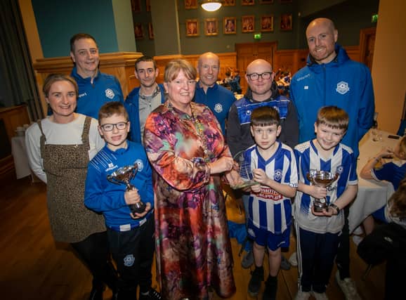 The Deputy Mayor of Derry City and Strabane District Council, Alderman Niree McMorris, hosted a special civic reception in the Mayor’s Parlour this week in honour of the outstanding achievements of Culmore Football Club. The event recognised the club’s success over the course of the 2025 season and celebrated the dedication, talent, and commitment demonstrated by its players, coaches, and volunteers. “I would like to extend my warmest congratulations to all of the young players, as well as the dedicated coaches and committee members behind the Culmore Youth Football teams, for their continued success throughout the 2025 season. Your commitment, hard work and passion have truly paid off. “While it is always wonderful to celebrate trophies and achievements, it is equally important to recognise the value of being part of a team like this. Youth football is about far more than winning matches, it is about building friendships, learning the importance of teamwork and fostering a strong sense of community spirit. Well done to everyone involved, and I encourage you all to keep up the fantastic work in the seasons ahead,” she added. PICTURED BELOW: CULMORE YOUTHS FC PRESENTATION. . . . .The Deputy Mayor Niree McMorris making a special presentation to captains and coaches of Culmore Youths FC at a reception in the Guildhall on Tuesday evening. Included at back are Councillor Catherine McDaid, coaches Ben Dooher (chair), Mark Young, Ross Forrest, Niall Doherty and Kieran Black. (Photos: Jim McCafferty Photography) We want your photos to feature on the website via our Camera Club. Do you have a great photo from life in the locality? Whether it’s a party, wedding, communion, landscape, a quirky shot from your archives, or a simple everyday moment, we want your snapshots. We are inviting people to share photos that capture the spirit of the county. From special occasions to quieter moments, your pictures help tell the story of everyday life in our community. To submit: Go to the Camera Club page and follow