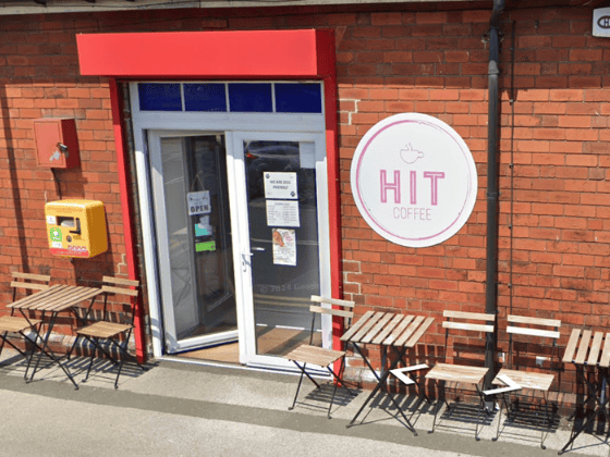 Rodney Thewlis named Hit Coffee - located on Station Road, Cross Gates.