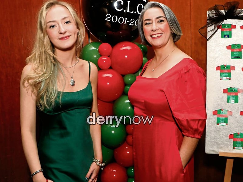 Alison Morris, club treasure with her daughter Aoife.
