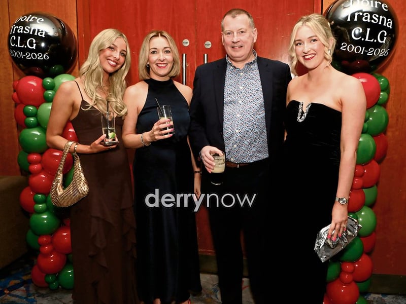 Stephen and Christina Kelly with daughters Elmer and Caoimhet.